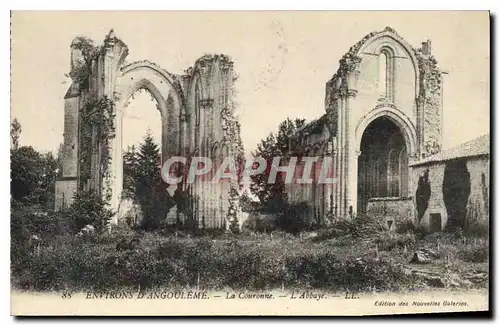 Cartes postales Environs d'Angouleme le Couronne L'Abbaye