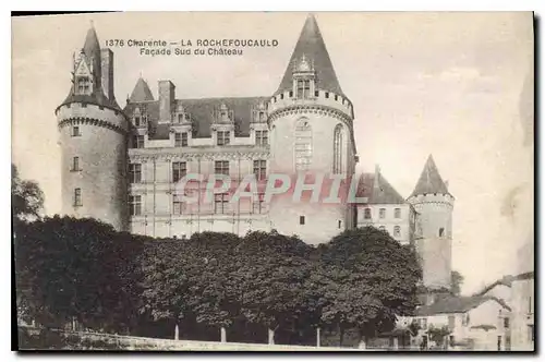 Cartes postales Charente La Rochefoucauld Facade sud du Chateau
