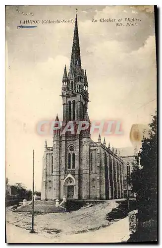 Cartes postales Paimpol (C du N) Le Clocher et l'Eglise