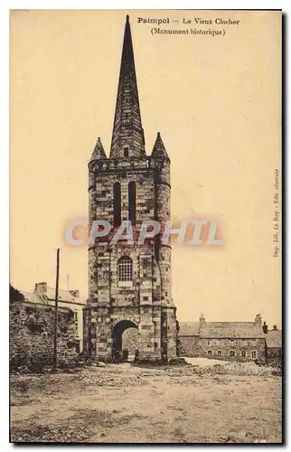 Ansichtskarte AK Paimpol (C du N) Le Vieux clocher (Monument historique)