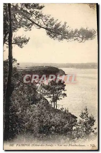 Cartes postales Paimpol (C du N) Vue sur Ploubazlance