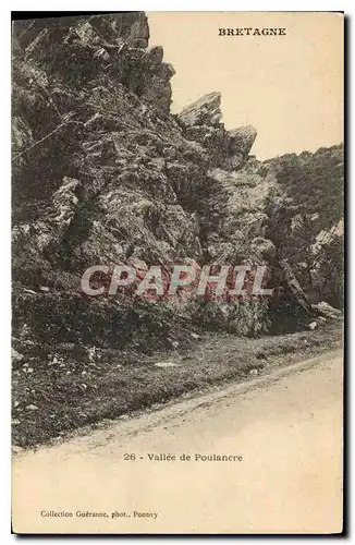 Cartes postales Bretagne Vallee de Poulancre