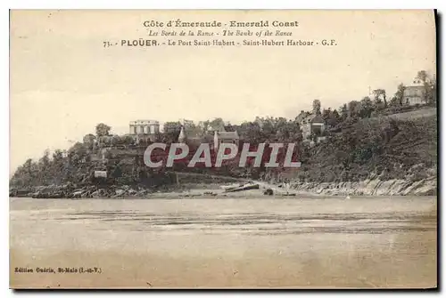 Ansichtskarte AK Cote d'Emeraude Les Bords de la Rance Plouer Le Port Saint Hubert