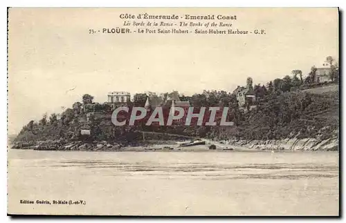 Cartes postales Cote d'Emeraude Les Bords de la Rance Plouer La Port Saint Hubert