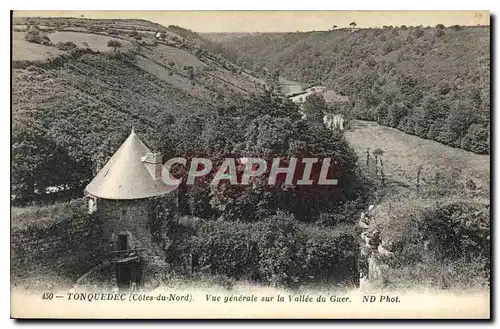 Cartes postales Tonquedec (C du N) Vue generale sur la Vallee du Guer