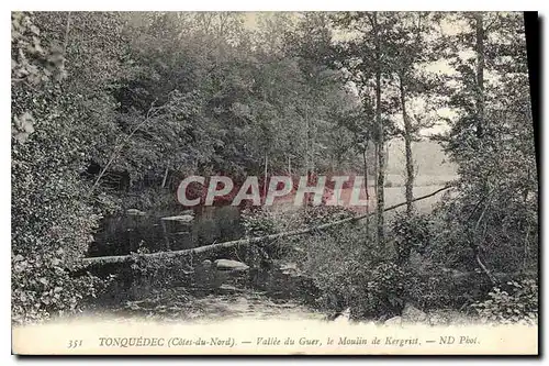 Cartes postales Tonquedec (C du N) Vallee du Guer Le Moulin de Kergrist