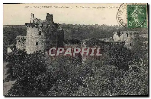 Ansichtskarte AK Tonquedec (C du N) Le Chateau vue generale (Cote est)