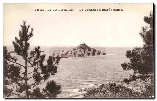 Cartes postales La Val Andre Le Verdelet a Maree haute