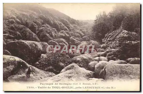 Cartes postales Paysage de Bretagne Vallee de Toul Goulic pres Lanrivain (C du N)