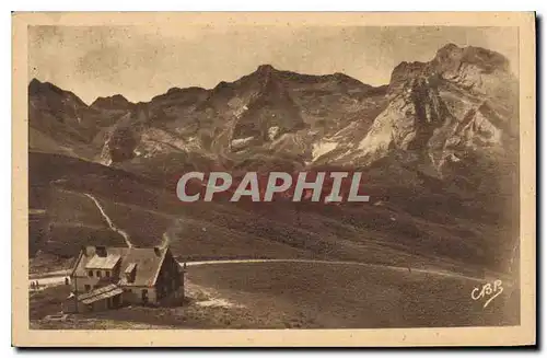 Ansichtskarte AK Aubisque Sommet du Col d'Aubisque et le Penemeda