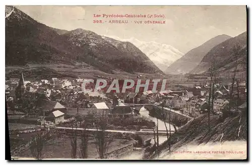 Cartes postales Les Pyrenees Centrales Arreau vue generale