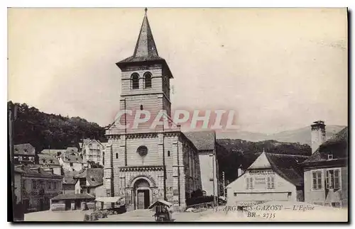 Cartes postales Argeles Gazost L'Eglise