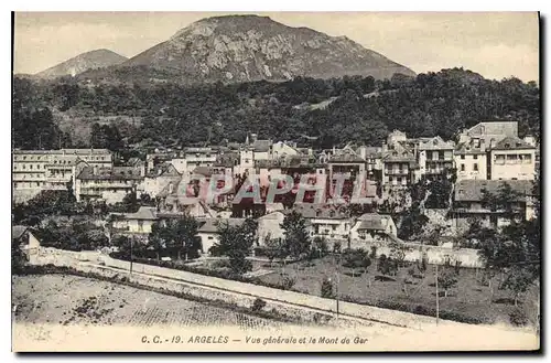 Cartes postales Argeles Vue generale et le Mont de Ger