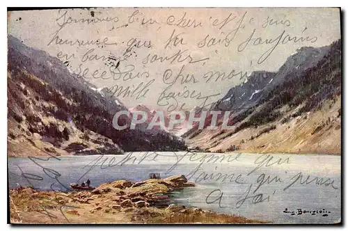 Cartes postales Les Pyrenees Le Lac de Gaube