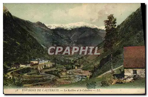 Cartes postales Environs de Cauteret La raillere et le Cabaliros