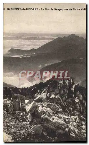 Ansichtskarte AK Bagneres de Bigorre La Mer de Nuages vue du Pic du Midi