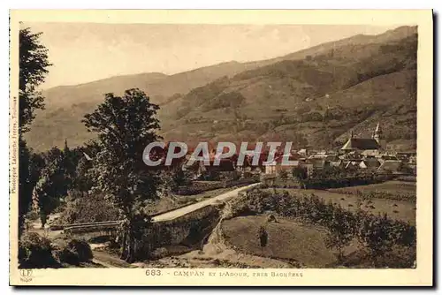 Cartes postales Campan et l'Adour Pres Bagneres