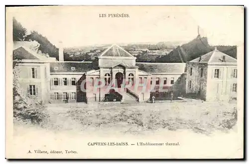 Cartes postales Capvern les Bains L'Etablissement Thermal