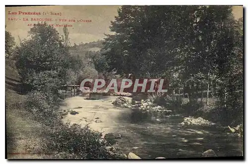 Cartes postales Les Pyrenees La Barousse Vue sur L'Ourge