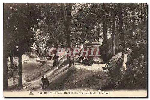 Cartes postales Bagnerres de Bigorre Les Lacets des Thermes