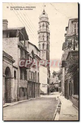 Cartes postales Bagnerres de Bigorre La Tour des Jacobins