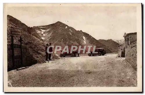 Ansichtskarte AK Bagnerres de Bigorre Nouvelle route du Pic du Midi Le Sommet du Col du Toumalet 2114 m