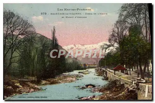 Ansichtskarte AK Les Hautes Pyrenees Bagnerres de Bigorre Brds de l'Adour et Massif d'Ardizon