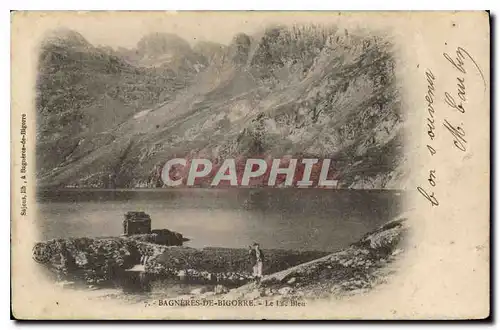 Cartes postales Bagnerres de Bigorre Le Lac Bleu