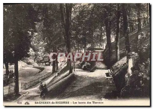 Cartes postales Bagneres de Bigorre Les Lacets des Thermes