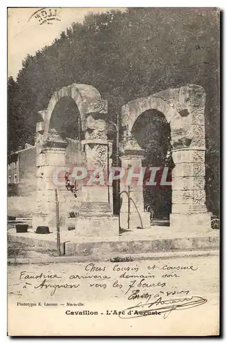 Cartes postales Cavaillon L'Arc d'Auguste