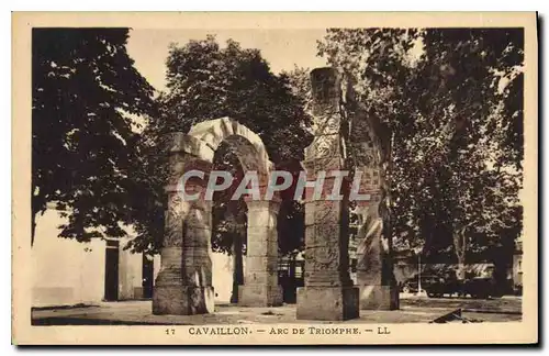 Cartes postales Cavaillon Arc de Triomphe