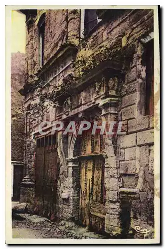Cartes postales Pertuis (Vaucluse) Porte du XIVe s de la Maison dite la Reine Jeanne