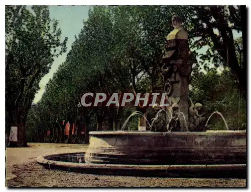 Cartes postales Pertuis La Fontaine Maurel et l'Avenue de la liberte