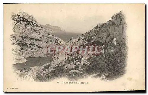 Cartes postales Calanque de Morgiou