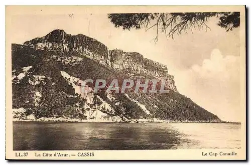 Ansichtskarte AK Cassis La Cote d'Azur Le Cap Canaille