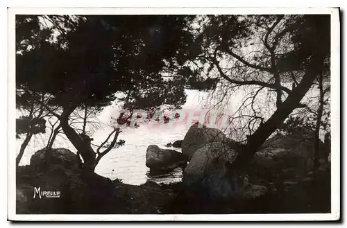 Ansichtskarte AK Cassis sur Mer La Cote Provencale Plage de l'Arene Crepuscule