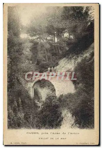 Ansichtskarte AK Cassis Pres de l'Anse de l'Arene Vallat de la Mar