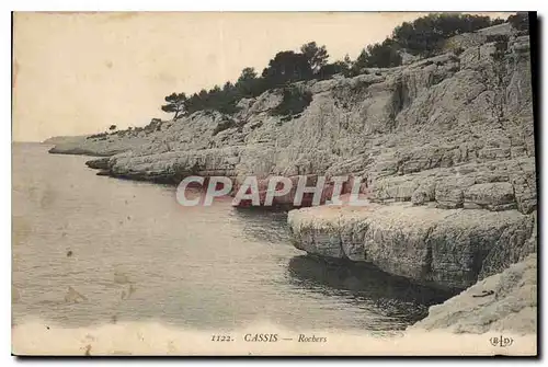 Cartes postales Cassis Rochers