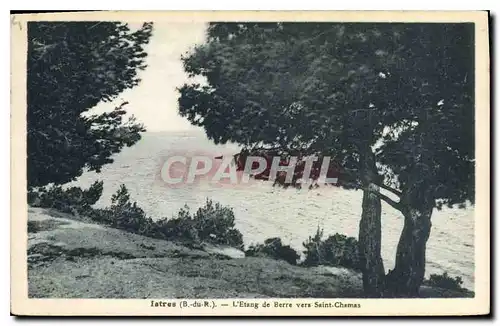 Cartes postales Istres (B du R) Etang de Berre vers Saint Chamas