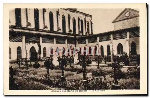 Ansichtskarte AK Abbaye Ste Marie du Desert Le Cimetiere