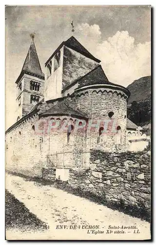 Ansichtskarte AK Env de Luchon Saint Aventin L'Eglise XIe s