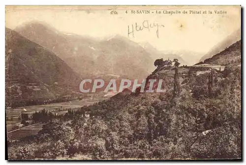 Cartes postales St Savin La Chapelle de Pietat et la Vallee