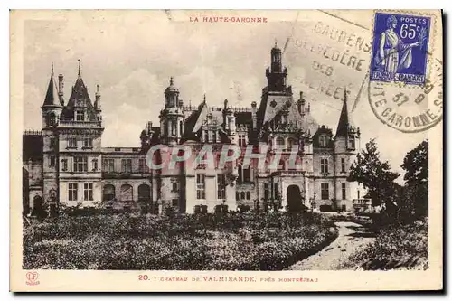 Cartes postales Hautes Garonne Chateau de Valmirande pres Montrejeau