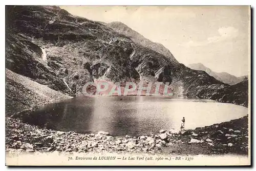 Ansichtskarte AK Environs de Luchon Le Lac Vert (alt 1060 m)