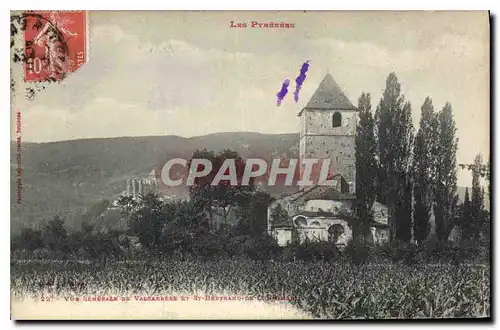 Ansichtskarte AK Les Pyrenees Vue generale de Valcabrere et St Bertrand de Comminges