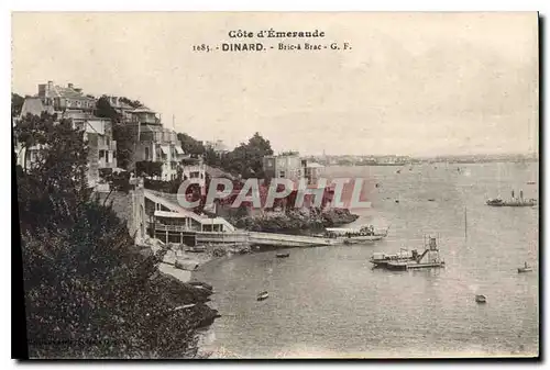 Cartes postales Dinard Cote d'Emeraude Bric a Brac