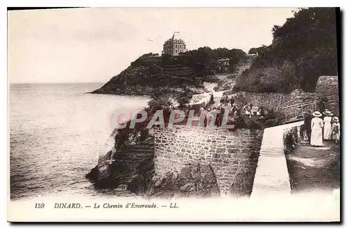 Ansichtskarte AK Cote d'Emeraude Dinard Le Chemin d'Emeraude