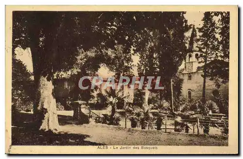 Cartes postales Ales Le Jardin des Bosquets