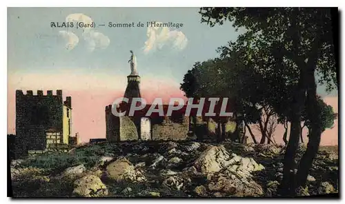 Cartes postales Alais (Gard) Sommet de l'Hermitage