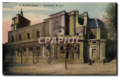 Cartes postales Alais (Gard) Chatedrale St Jean